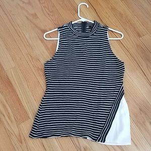 Sleeveless striped Top
